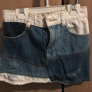 Zara denim skirt